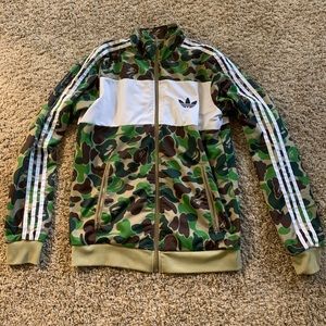 Bape x Adidas Firebird jacket